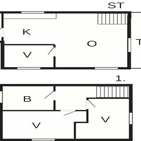 6 Person In Romo Casa de Férias *